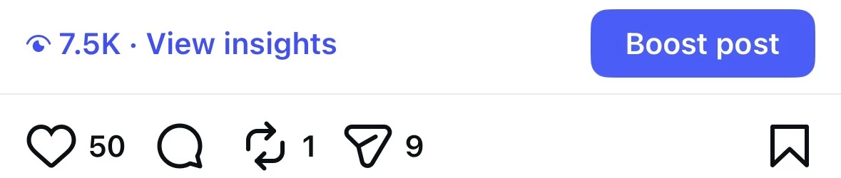 Post insights
