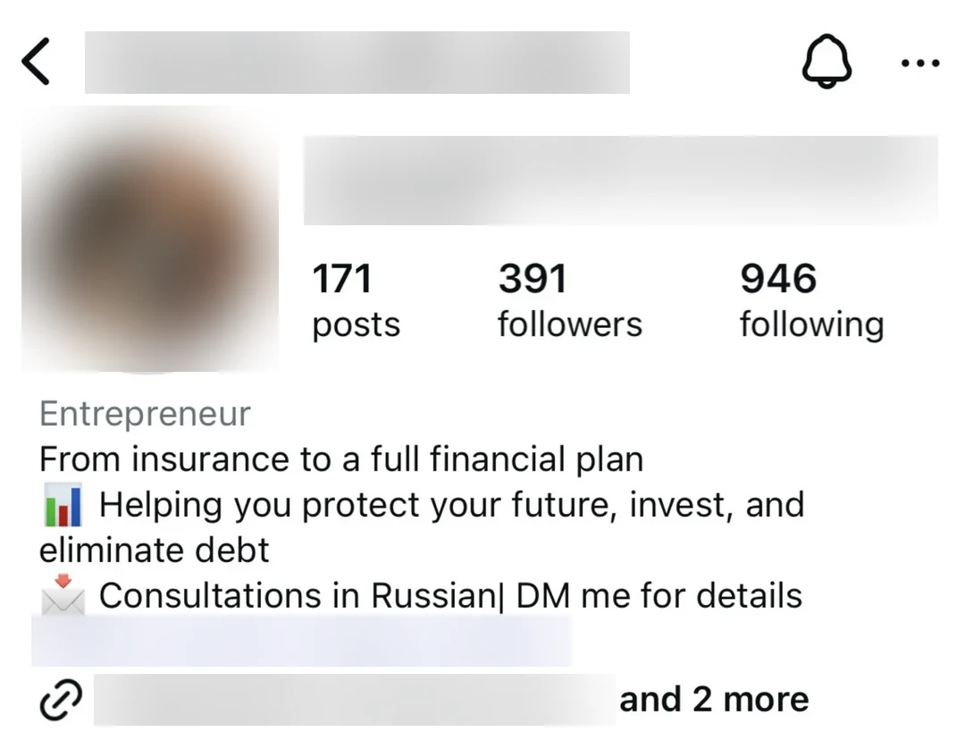 Before: 391 followers, 5,500 monthly views
