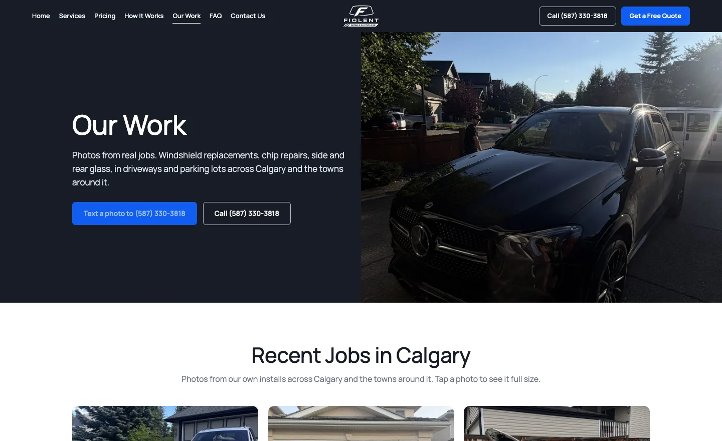 Our work: photos from real jobs