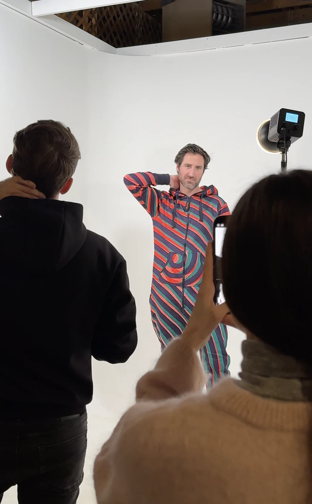 Unichill studio cyclorama shoot