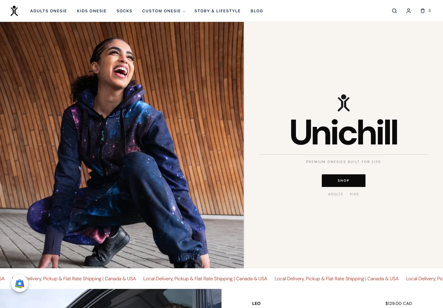 After: home page