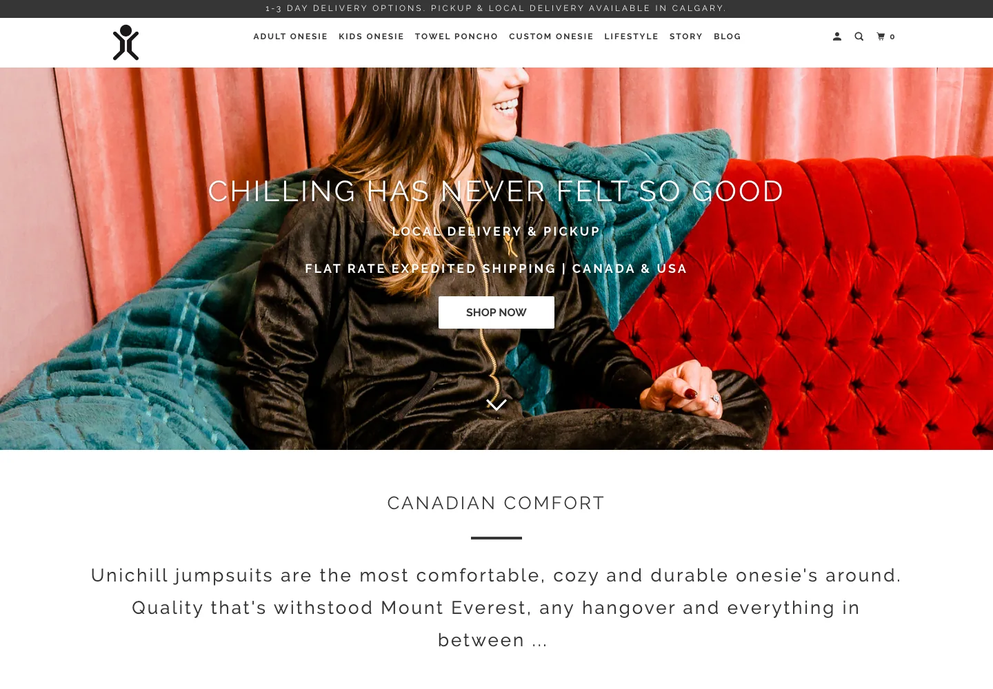 Before: home page