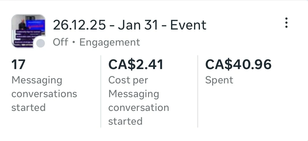 January event campaign