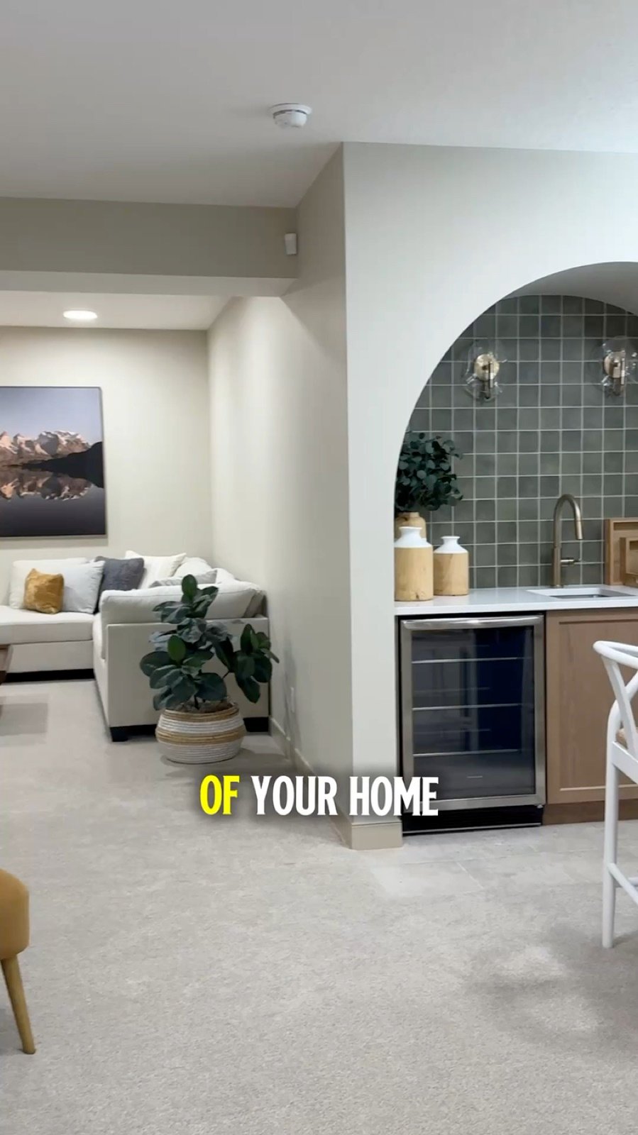 Renovation job site footage used in Meta ads