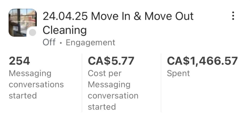 Meta Ad, Move In/Out