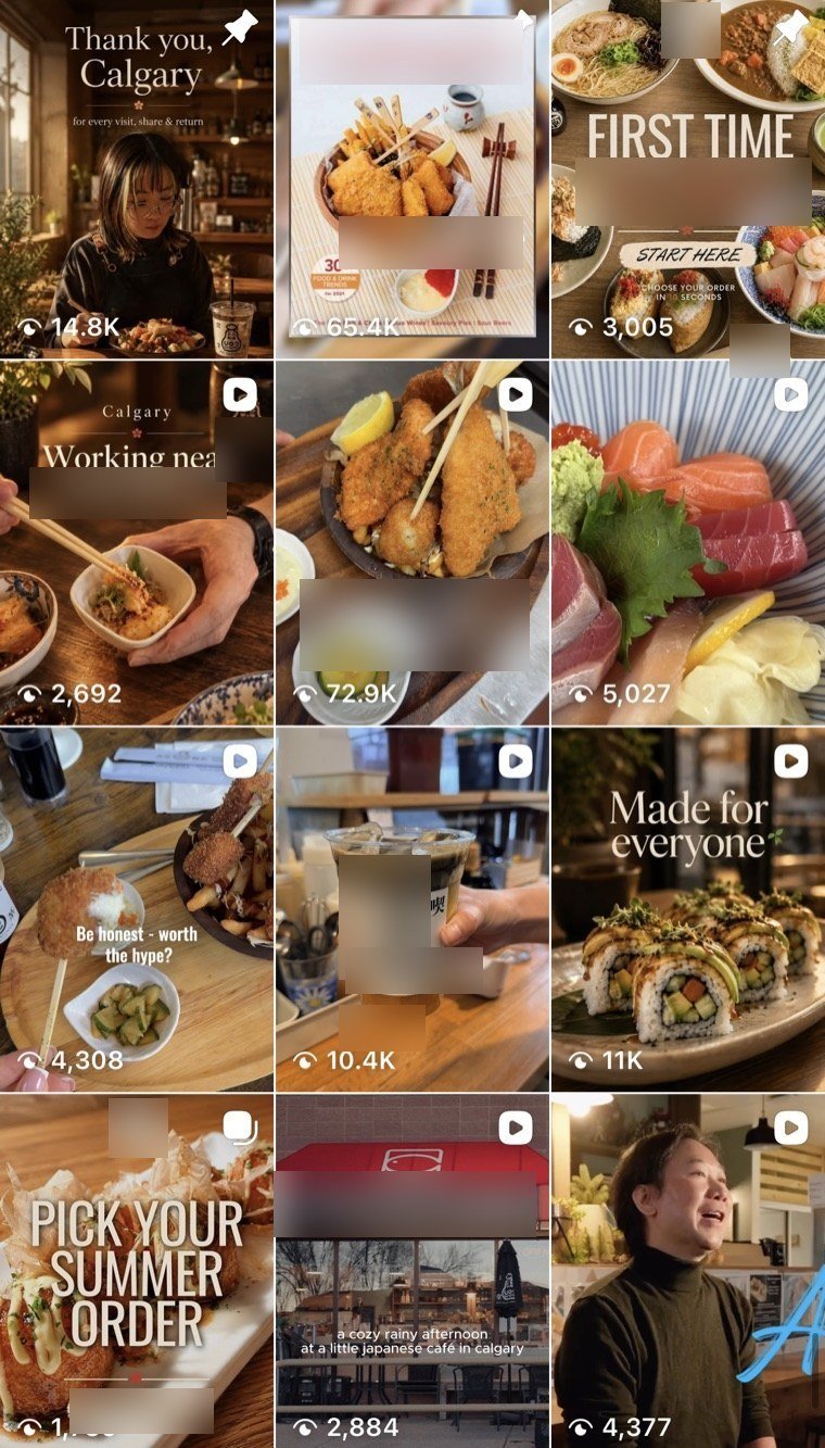 After: the feed on a monthly plan