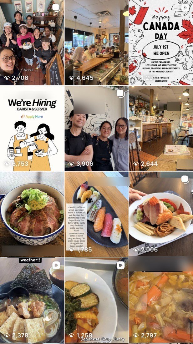 Before: the feed as it was